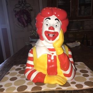 Treasure Crafts Ronald McDonald Cookie Jar